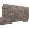 Ekena Millwork Castle Rock Stacked Stone, StoneWall Faux Stone Siding Panel PNU24X48CRCR - alternate 2
